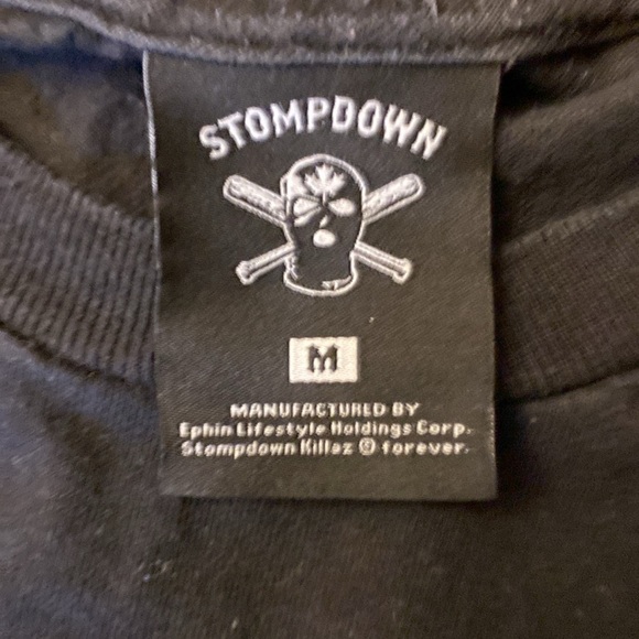 StompDown T-Shirt Black MEDIUM - Picture 4 of 8